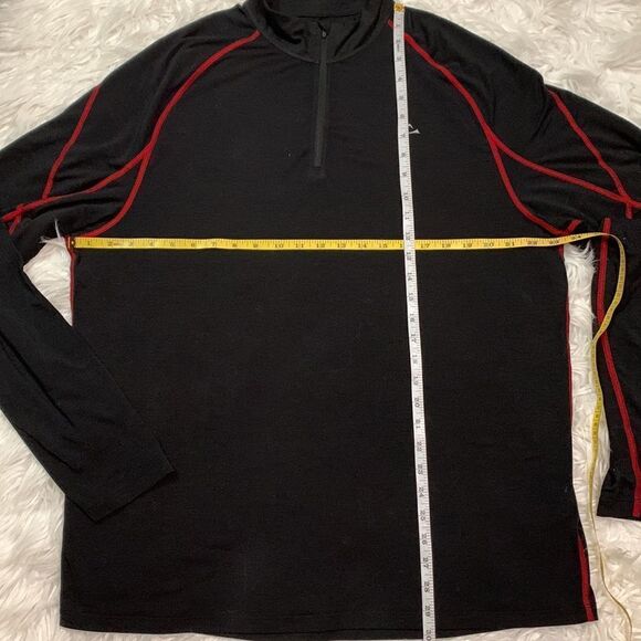 PARADOX merino blend base layer quarter zip long sleeve shirt men’s XL - Picture 7 of 10